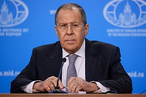 Пресс-конференция С.В.Лаврова по итогам деятельности российской дипломатии в 2021 году