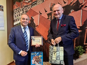 O wizycie Konsula Generalnego w Toruniu O wizycie Konsula Generalnego w Toruniu